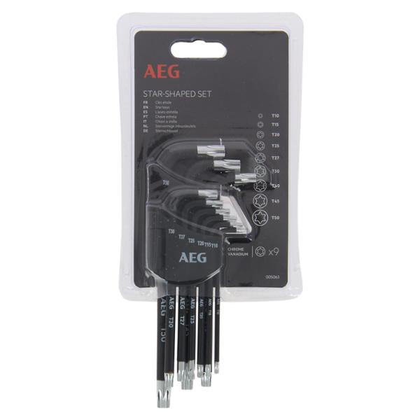 AEG 9 piecss star key set
