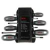 AEG set de 6 tournevis assortis 3 plats + 3 cruciformes avec étui