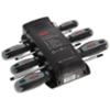 AEG set de 6 tournevis assortis 3 plats + 3 cruciformes avec étui