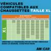 AMCAR calze da neve tessile XL
