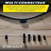 MICHELIN spazzola tergicristallo piatta 43 cm multi-connettore