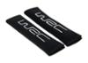 WRC 2 fourreaux de ceinture tissu noir brodé argent
