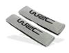 WRC 2 fourreaux de ceinture tissu argent brodé noir