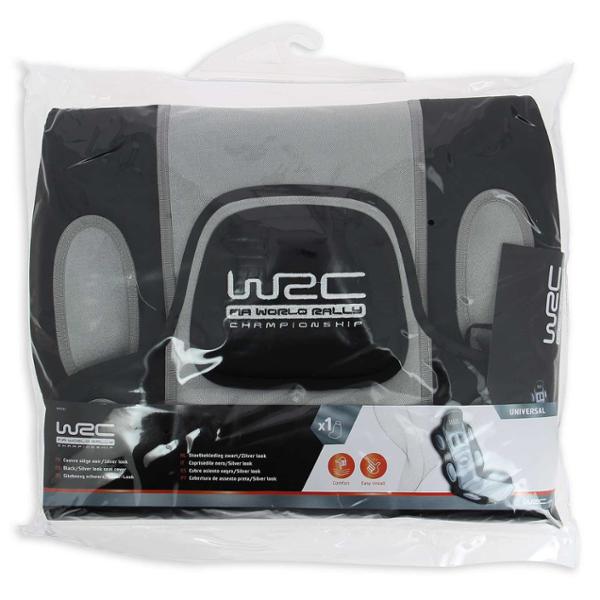 WRC coprisedile tipo Formula 1. Silver/nero