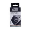 WRC poubelle de bord rigide noire contour chromé rangement voiture