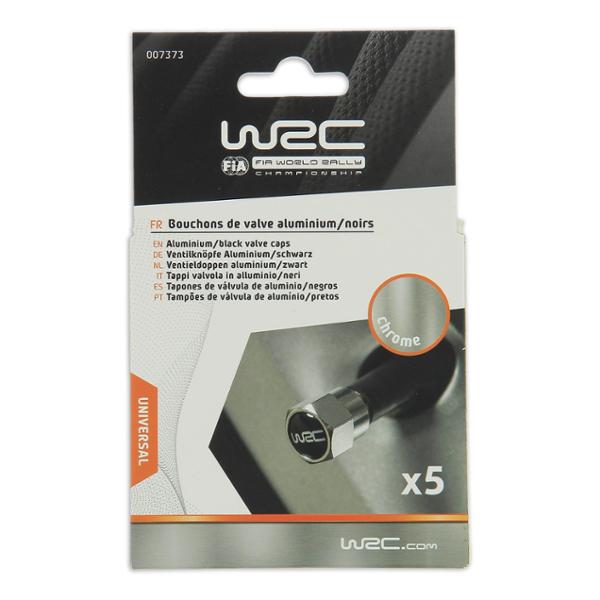 WRC 5 aluminium valve caps. Black