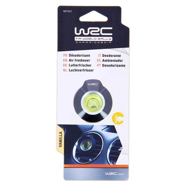 WRC Désodorisant voiture diffuseur membrane. Parfum Vanille.