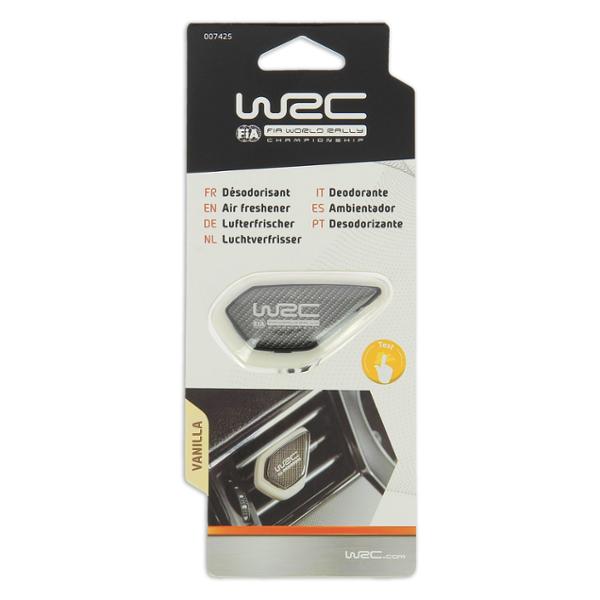 WRC Désodorisant voiture stick rallye diffuseur. Parfum Vanille.