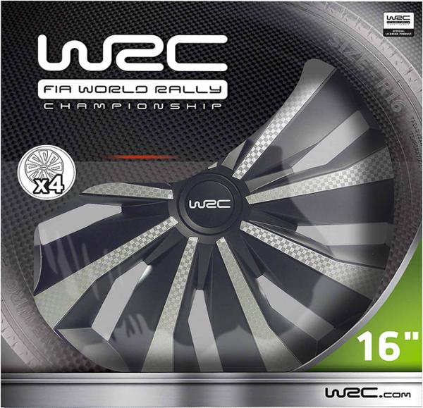 WRC 4 enjoliveurs 16'' carbon