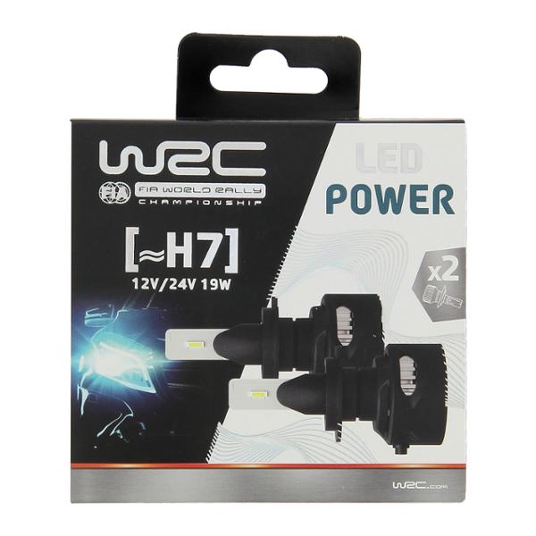 WRC 2 LED Power H7 12V/24V 19W
