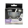 WRC 2 Ampoules Voiture H4 55/60W - Power+ - Luminosité et distance augmentée