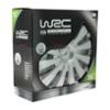 WRC scatola 4 copricerchi grigio metallizzato per tutte le ruote da 16 pollici