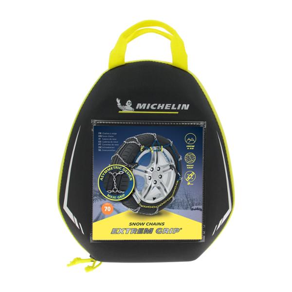 MICHELIN Extrem Grip Chaînes à Neige 9 mm Tension Autobloquante, n°70