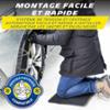 MICHELIN EXTREM GRIP AUTO 4x4, Chaînes à Neige métalliques spéciales 4x4, SUV, Camping car, Véhicules utilitaires, N°250 - Tension Automatique - Maillons 13 mm - Adhérence Optimale sur Neige Verglas