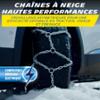 MICHELIN EXTREM GRIP AUTO 4x4, Chaînes à Neige métalliques spéciales 4x4, SUV, Camping car, Véhicules utilitaires, N°260 - Tension Automatique - Maillons 13 mm - Adhérence Optimale sur Neige Verglas