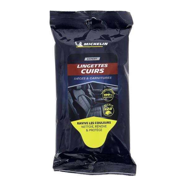MICHELIN lingettes cuirs x28 Flow pack