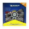MICHELIN boîte 4 enjoliveurs 15'' NVS 49 bicolore