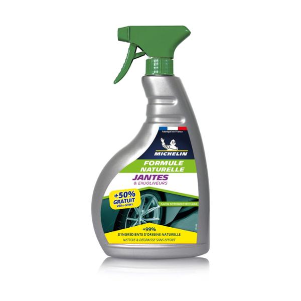 MICHELIN Nettoyant Jantes & Enjoliveurs, Formule Naturelle, +50% Offert 550 ml