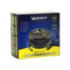 Compresseur 12V rond noir mano digital intégré