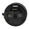 Compresseur 12V rond noir mano digital intégré
