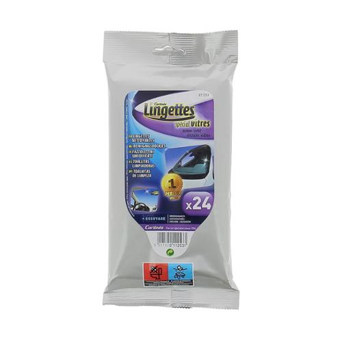 CARLinéa 24 window wipes in bag