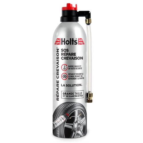 HOLTS Urgence crevaison Aérosol 500ml répare crevaison