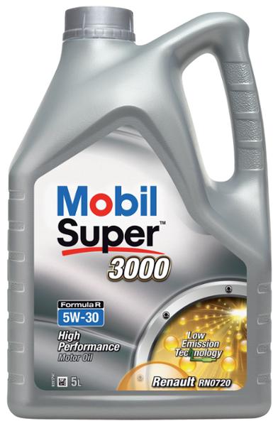 MOBIL S3000 5W30 Formula-R 5L Huile pour moteur diesel à filtre à particules