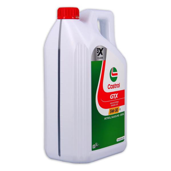 CASTROL GTX 5W-30 C2, Huile Moteur, 5L