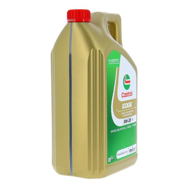CASTROL EDGE 0W-20 C5, Huile Moteur, 5L