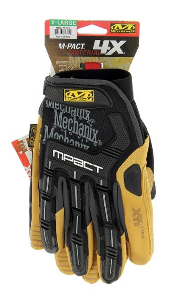 Gants MECHANIX WEAR spécial mécanique model M-PACT 4X taille XL