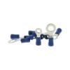 XLTECH 10 ring terminals : 5xØ4 - 5xØ6 blue