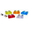 XLTECH 5 fusibili bilamellari  5A/10A/15A/20A/25A  +1 radio