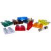 XLTECH 9 fusibles enfichables 2A/5A/7,5A/2 10A/15A/20A/25A/30A 1 radio 2A verre