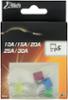 XLTECH 5 mini fusibles assortis 10A / 15A / 20A / 25A / 30A