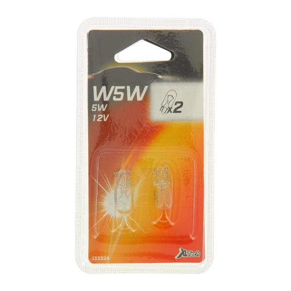 XLTECH 2 wedge bases W5W 12V