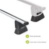 Green Valley 2 barres de toit Easy One Alu n°01