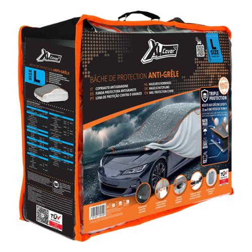 XL COVER Anti-Hail Car Cover, Bodywork Protection, Size L