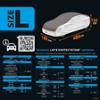 XL COVER Bâche Anti-Grêle Voiture, Housse Protection Carrosserie, Taille L