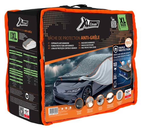 XL COVER Anti-Hail Car Cover, Bodywork Protection, Size XL
