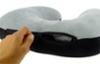 KINE TRAVEL Coussin Microbilles 2 en 1 : Tour de Cou et Oreiller de voyage