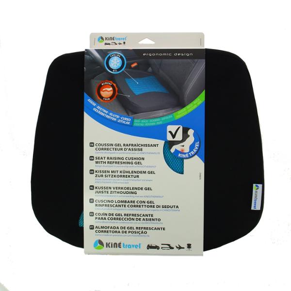 KINE TRAVEL Coussin Correcteur Assise Gel, Voiture Inclinée, Ergonomie Dos