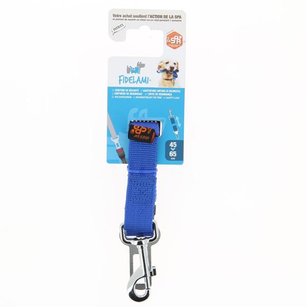 FIDELAMI Ceinture de sécurité pour chien / chat réglable