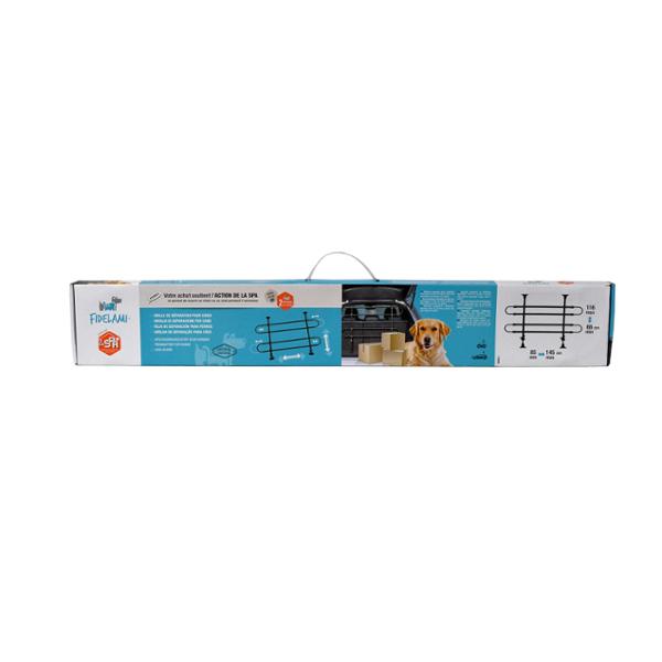 FIDELAMI Grille de séparation ajustable pour animaux tous véhicules 170005