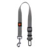 FIDELAMI Ceinture de Sécurité Voiture Chien Chat, gris métal.