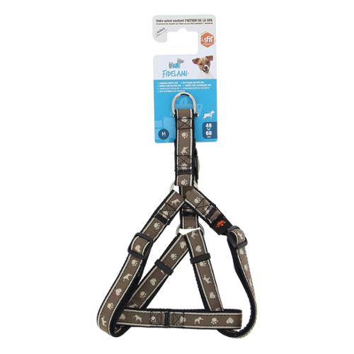 FIDELAMI Harnais Chien, motif SPA, taille M 49 > 68 cm
