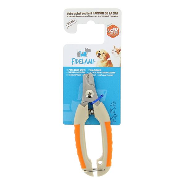 FIDELAMI Pince coupe griffe pour animaux, pince pour chat, chien, lapin