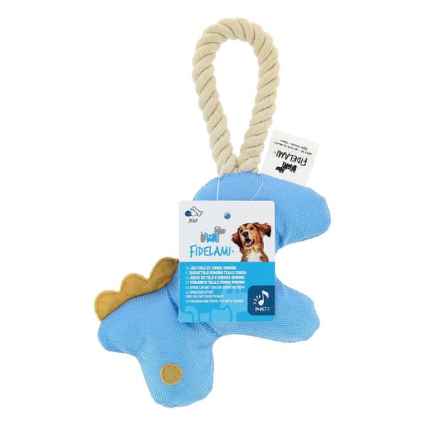 FIDELAMI giocattolo pony sonoro tela e corda