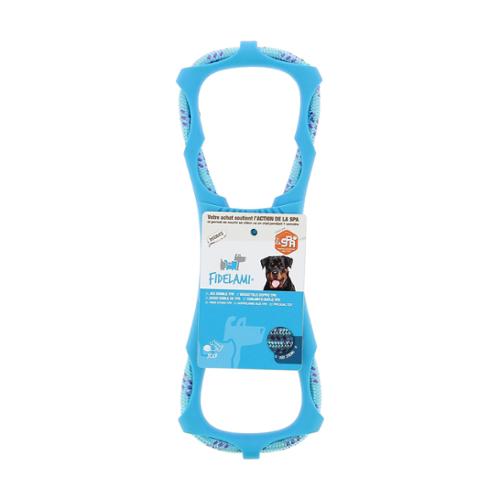 FIDELAMI Jeu double TPR jouet pour chien