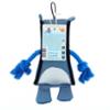 FIDELAMI Peluche Rob le robot, grosse peluche pour chien