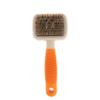 FIDELAMI Brosse nettoyante push autonettoyante pour chiens et chats